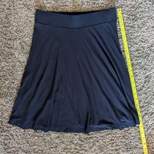 LOFT A-line Navy Blue Skirt